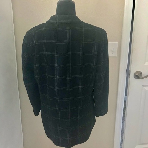 Emanuel Emanuel Ungaro Striped Black Blazer - Picture 2 of 6